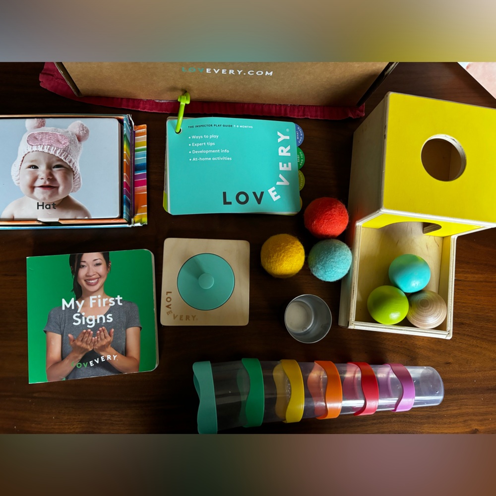 Lovevery 7-8 mo the inspector